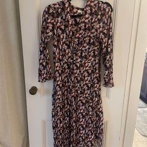 Vince beautiful midi floral dress